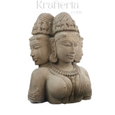 Faces of Eternity - Bust of the Triple Aspect Deity